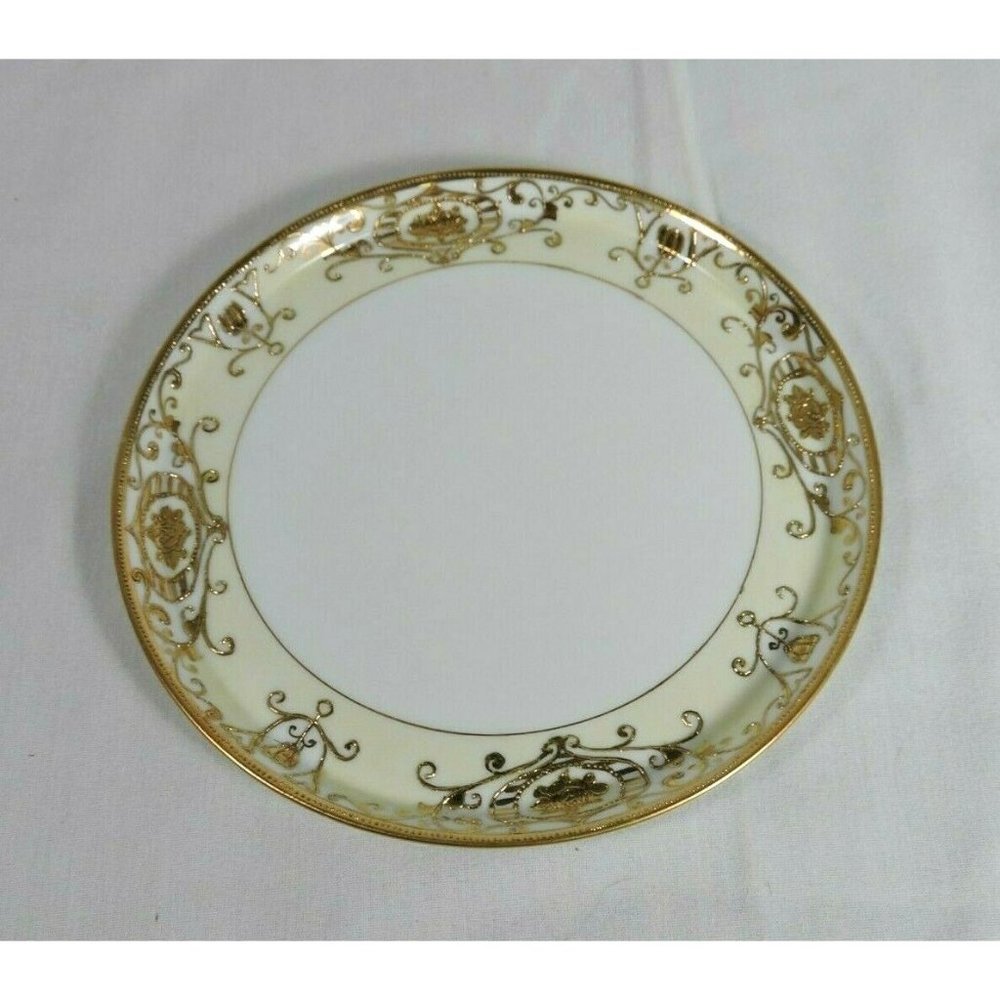 Vintage Noritake 125 Christmas Ball No. 16034 Round Tray Plate